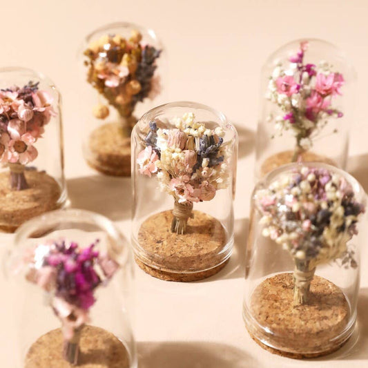 Lisa Angel - Mini Dried Flower Glass Dome