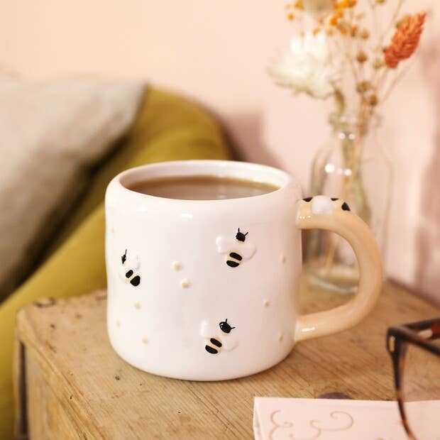 Lisa Angel - Irregular Ceramic Bee Mug