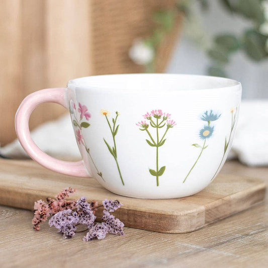 Blooming Lovely Floral Mother's Day Mug -birthday gift, mothers day gift