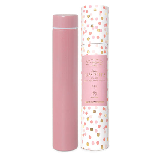 Designworks Collective - Designworks Ink Slim Flask Bottle - Confetti Pink