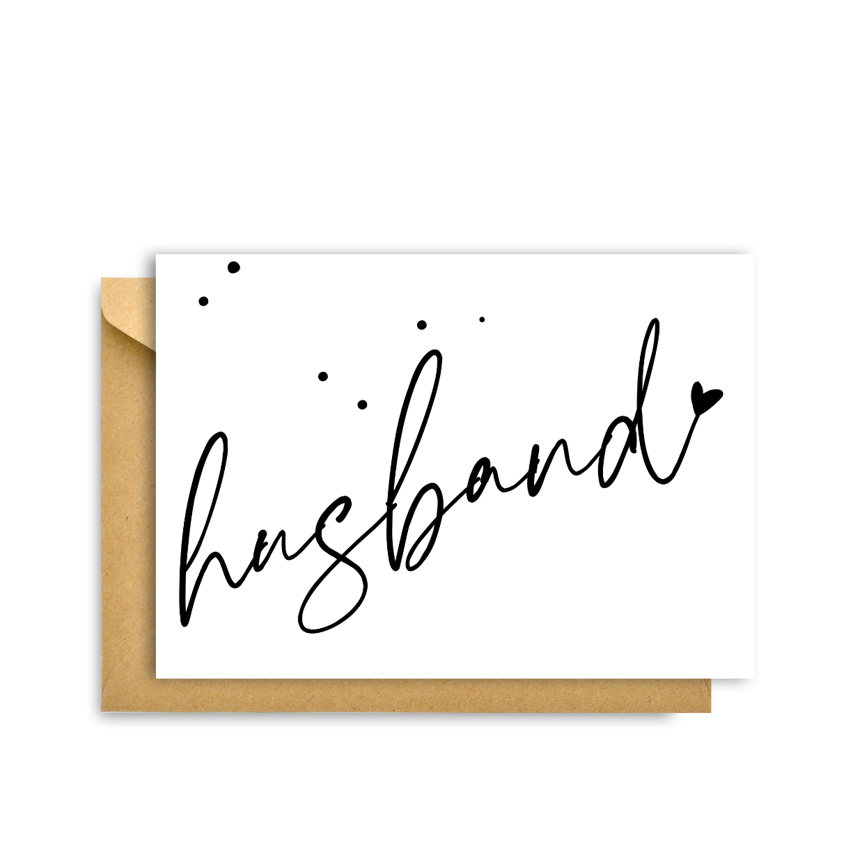 Hygge Cards - HUSBAND HANDWRITING CARD