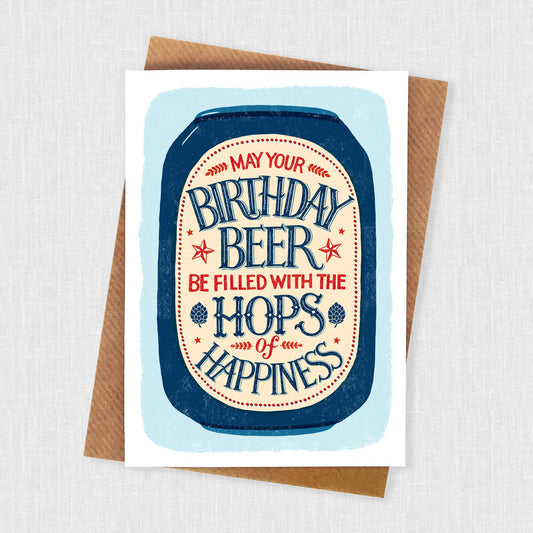 Alexandra Snowdon - Birthday Beer Card