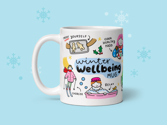 Feel Good Gift co. - Christmas wellbeing, winter mental health gift mug