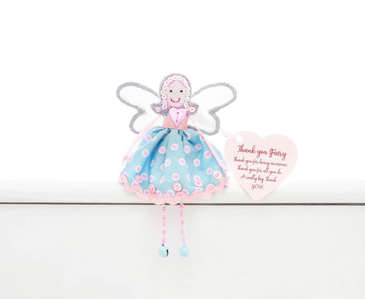 Believe You Can - 'Thank You Fairy' Fair Trade Shelf Sitter Keepsake Gift