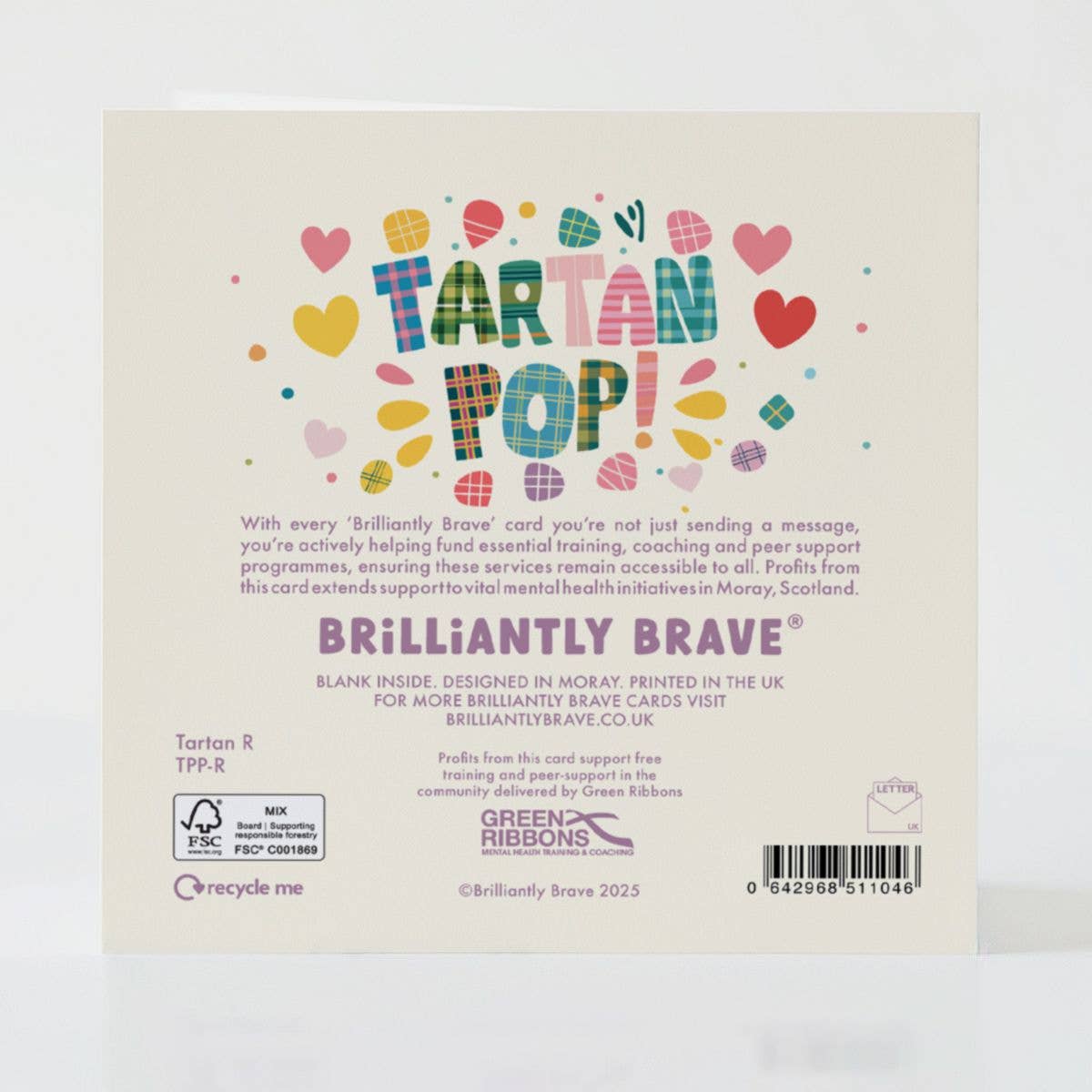 Brilliantly Brave - Tartan R