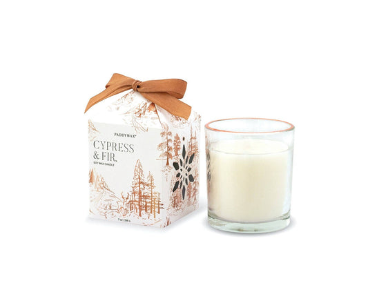 Designworks Collective - Paddywax Cypress & Fir Boxed Glass Votive