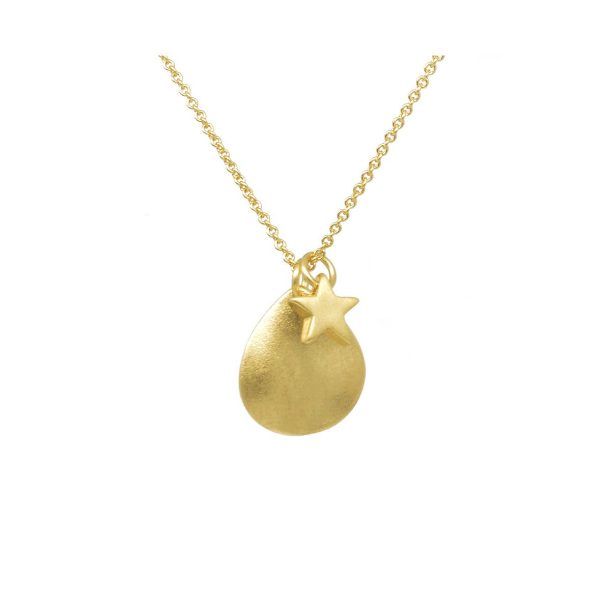 White Leaf - 'One in a Million' Necklace in Gold