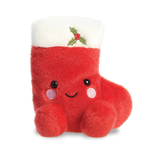 Palm Pals Holly Stocking Soft Toy