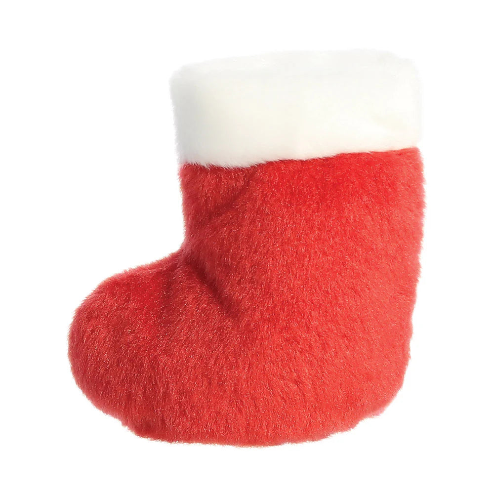 Palm Pals Holly Stocking Soft Toy