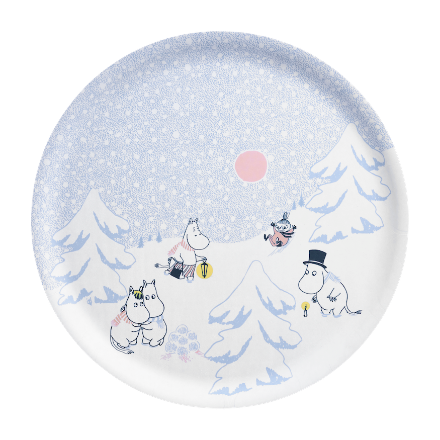 Muurla - MUULA | Moomin | Tray | Let It Snow | 35cm