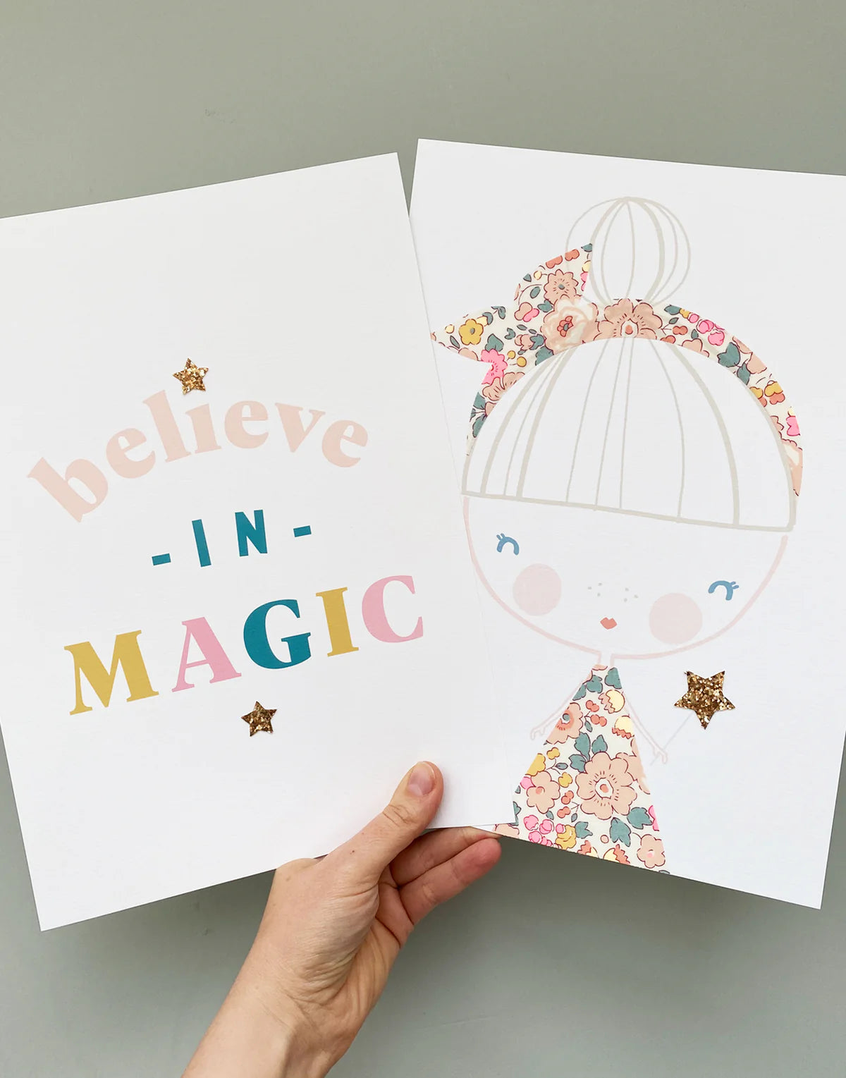 'BELIEVE IN MAGIC' NURSERY ART