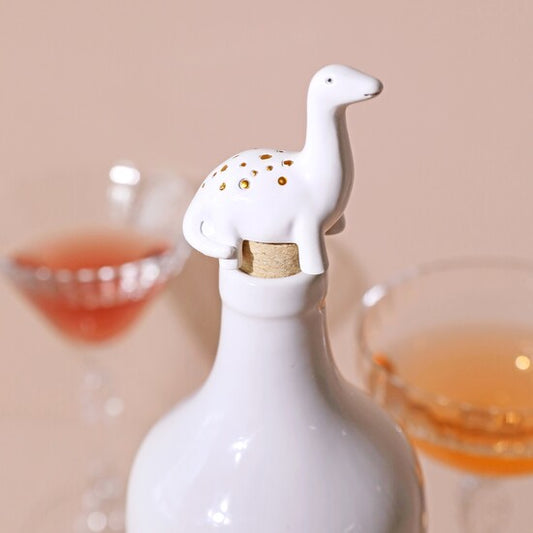 Diplodocus Dinosaur Bottle Stopper