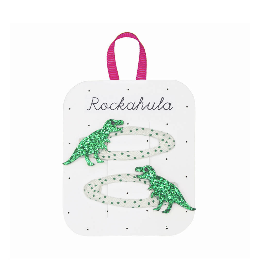 Spotty T Rex Clips by Rockahula