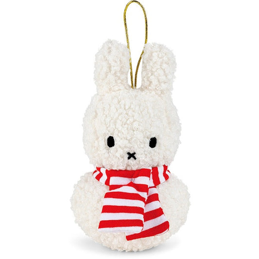 Miffy Snowman Eco Ornament Cream 13cm