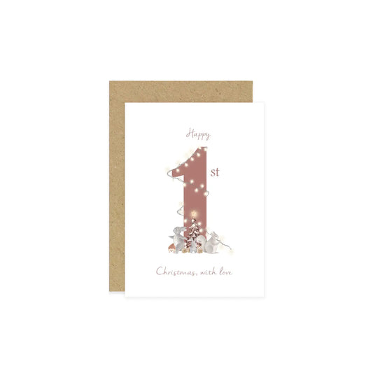 Happy 1st Christmas Cards | First Christmas Cards | Seasonal