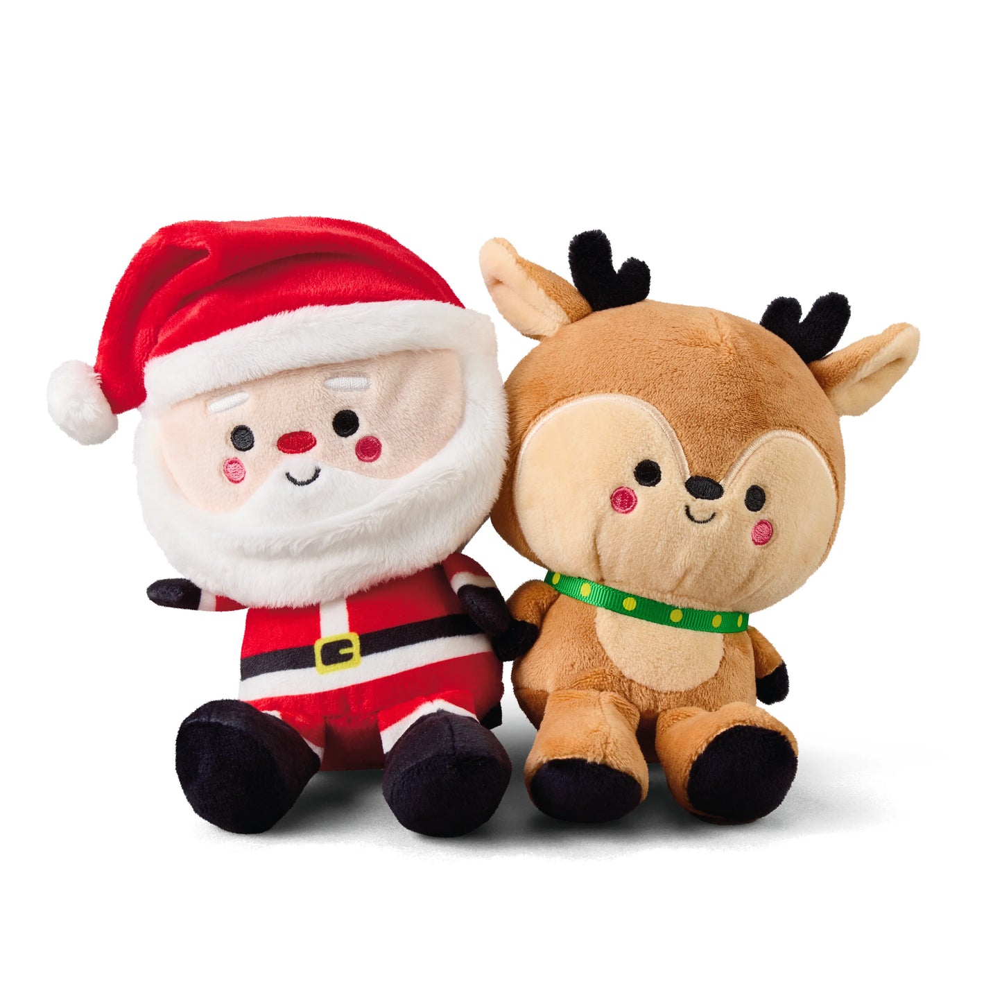 Better Together Santa & Reindeer Magnetic Soft Toy Pair