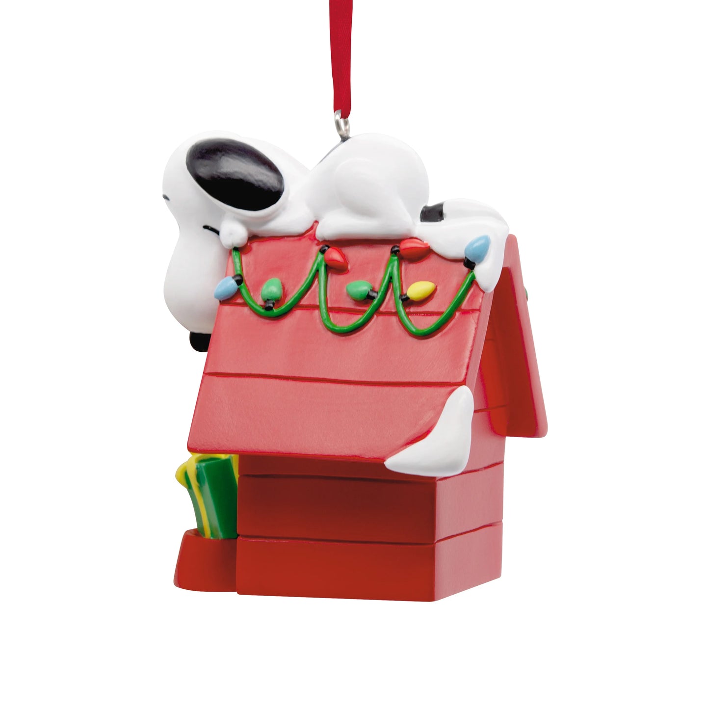 Collectable PEANUTS Christmas Ornament - SNOOPY on Doghouse Design