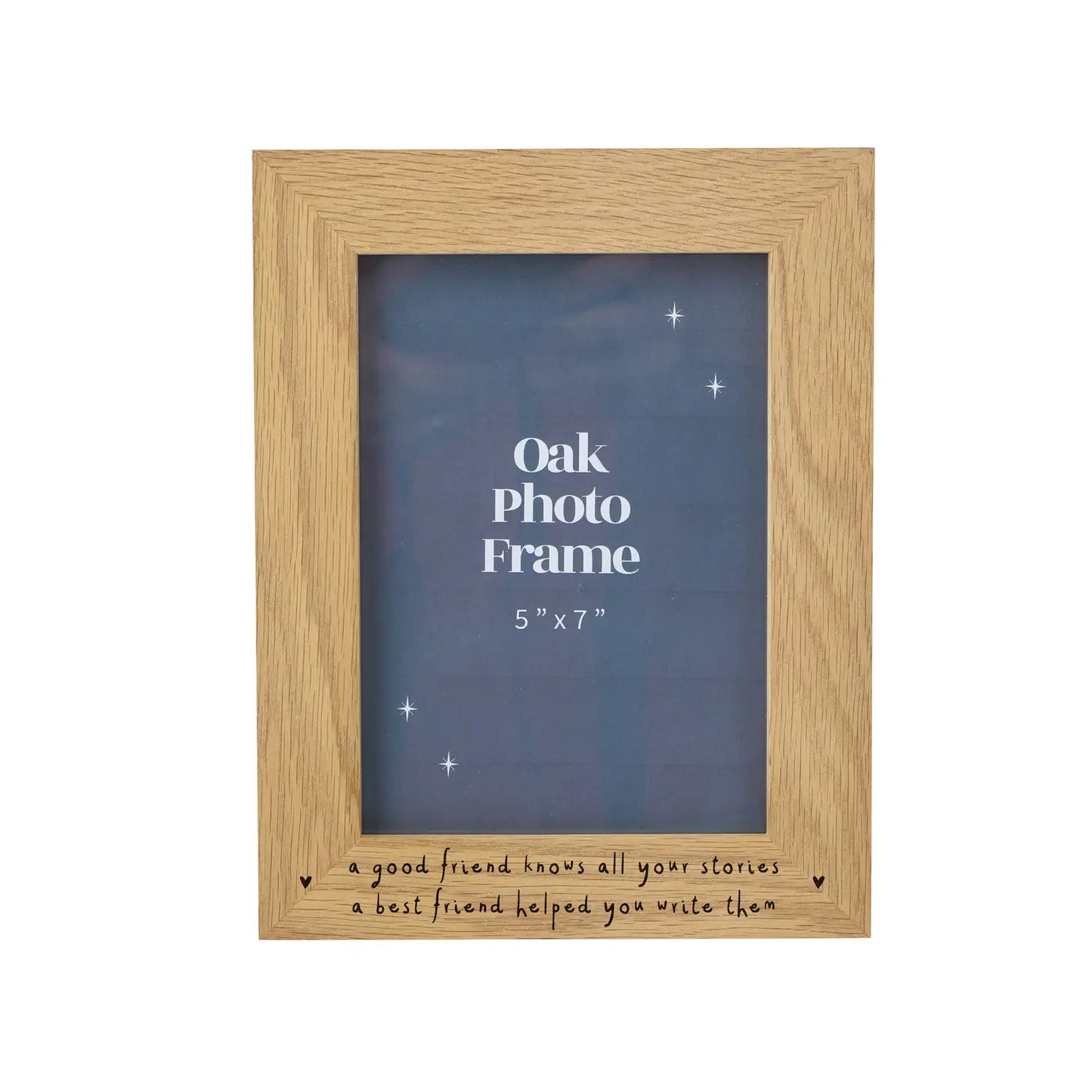 Send with Love 'best Friends' 5x7 Oak Photo Frame