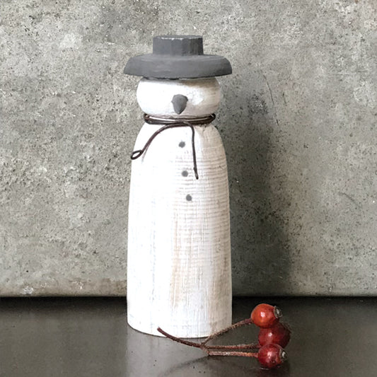 Wooden snowman-Large By East of India