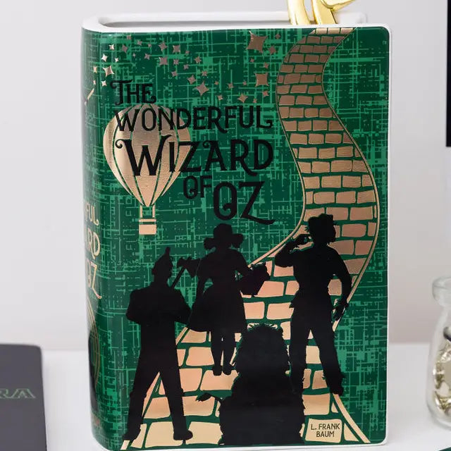 Large Book Vase, Wizard of oz / Wicked fan gift option