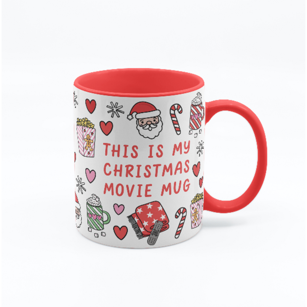 This is my Christmas Movie' Mug by Sam Jayne designs