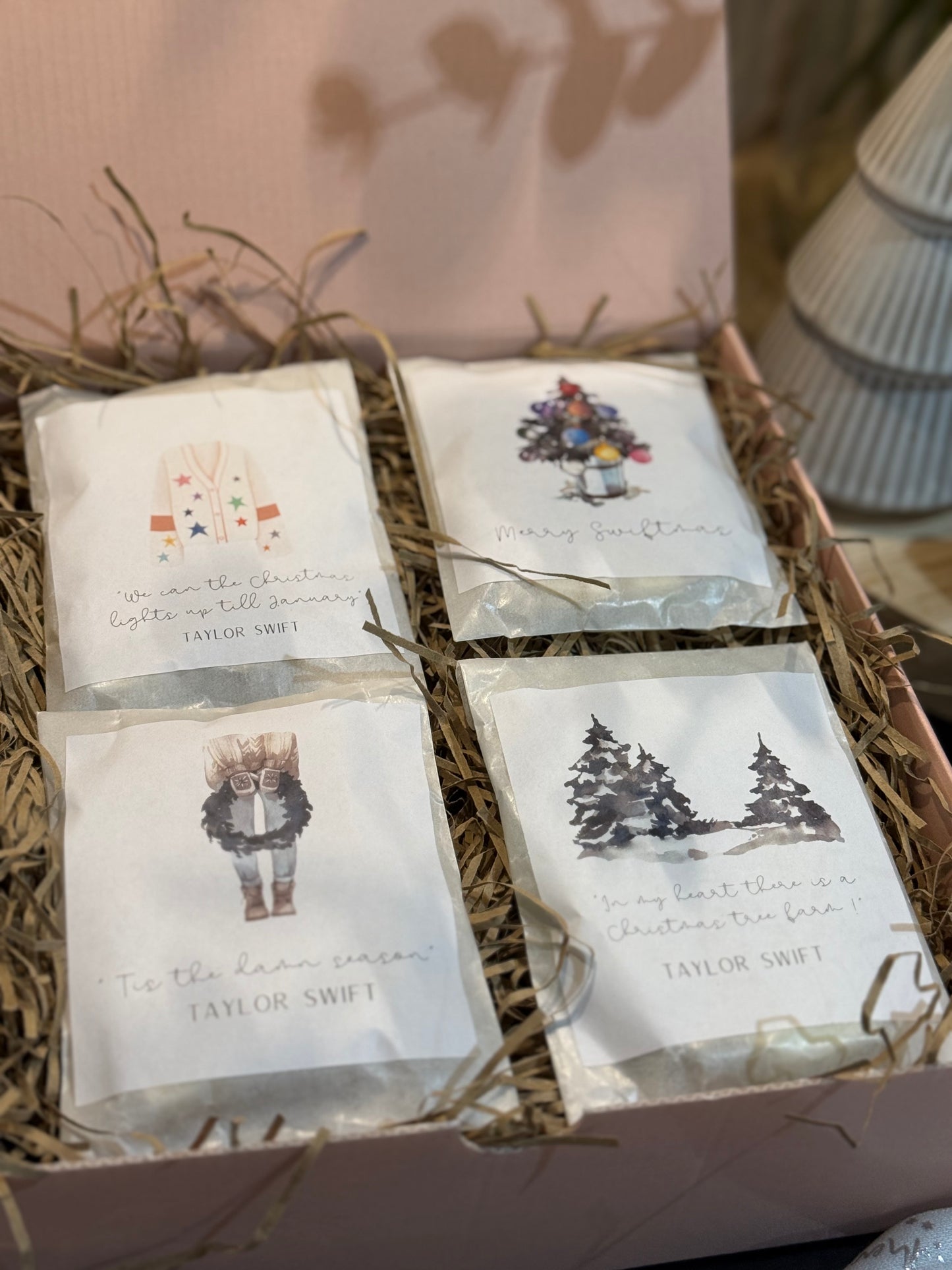 Taylor Swift Christmas inspired wax melts by With love, Vikki & Polly scents