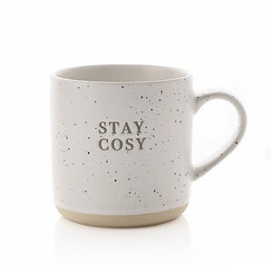 Speckled Ceramic Mug - Stay Cosy