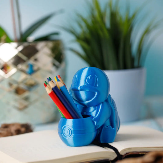 Squirtle air plant pot - 3D printed plant pot - Christmas gift - Pokémon