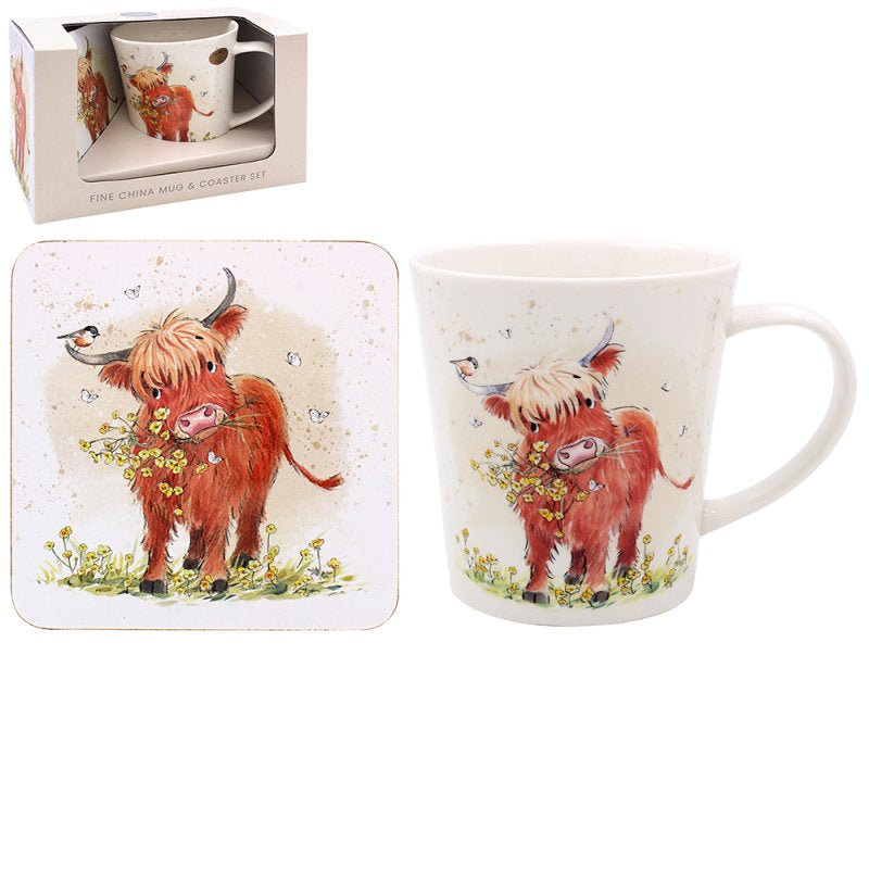 Highland cow collection by Papershed designs