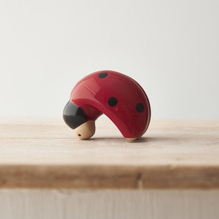 Ladybird porcelain Plant Pot Hanger