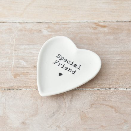 Special Friend Heart Dish, 10.3cm