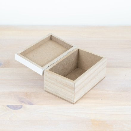 Wooden House Storage Box “enjoy the little things”