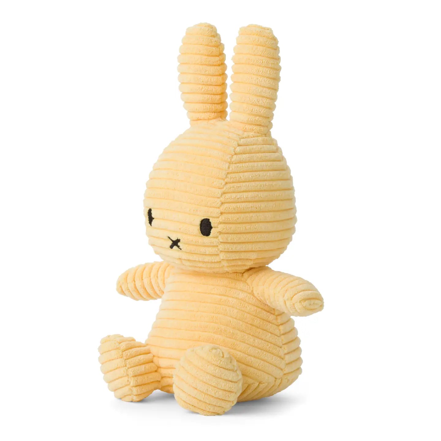 Mint green, pink and Buttercream Corduroy Miffy plush toy - 23 cms