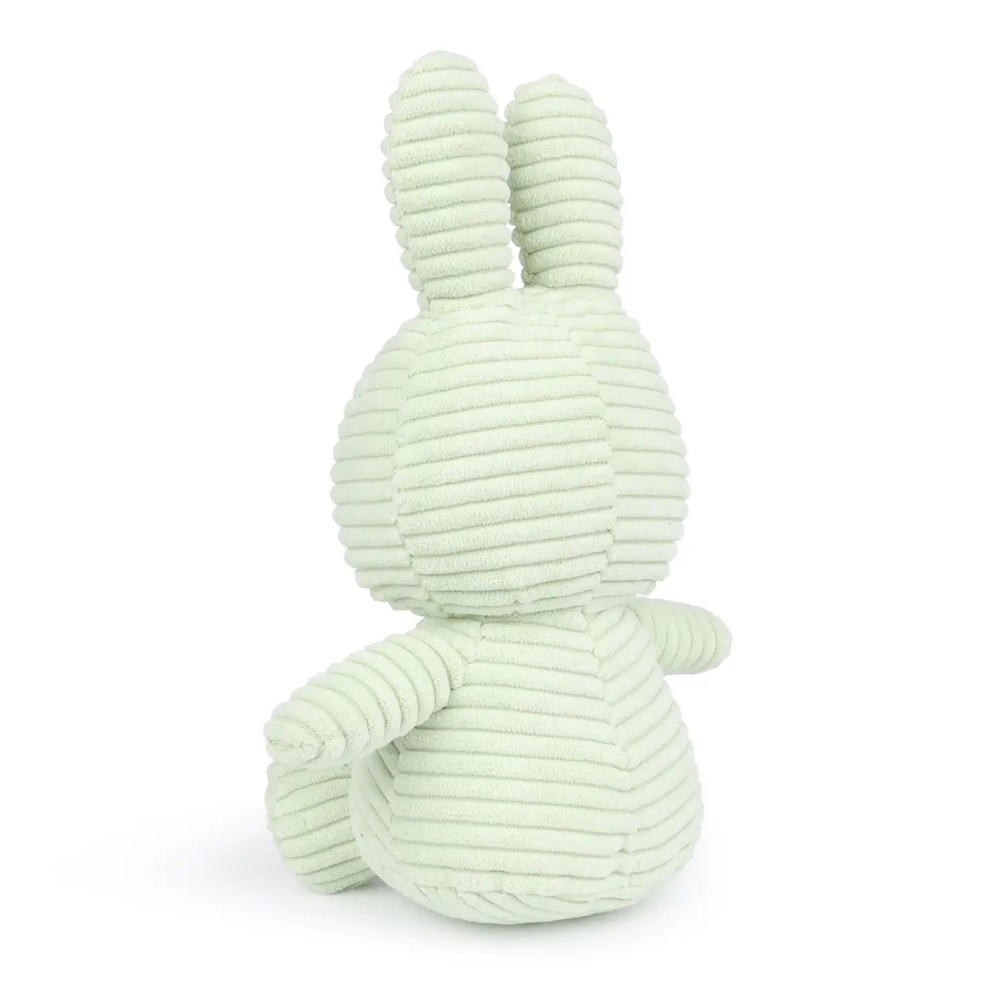 Mint green, pink and Buttercream Corduroy Miffy plush toy - 23 cms