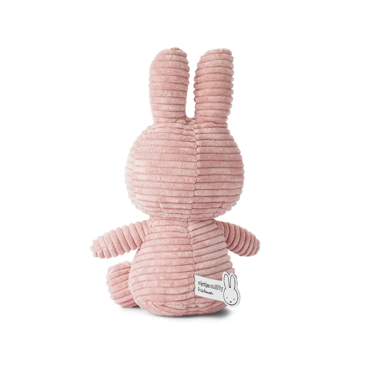 Mint green, pink and Buttercream Corduroy Miffy plush toy - 23 cms