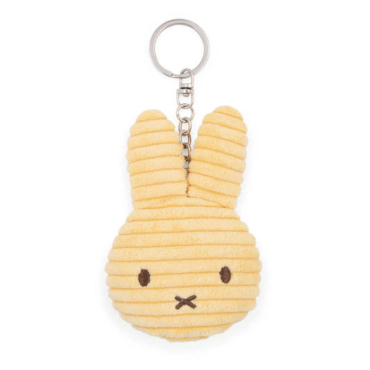 Miffy Flat Keyring Corduroy Buttercream Yellow 10cm