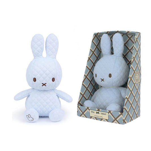 Miffy Quilted Bonbon Blue in Giftbox 23cm