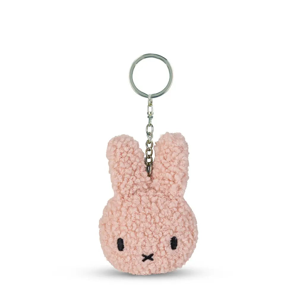 Miffy Tiny Teddy Keyring Pink 10cm - 100% Recycled