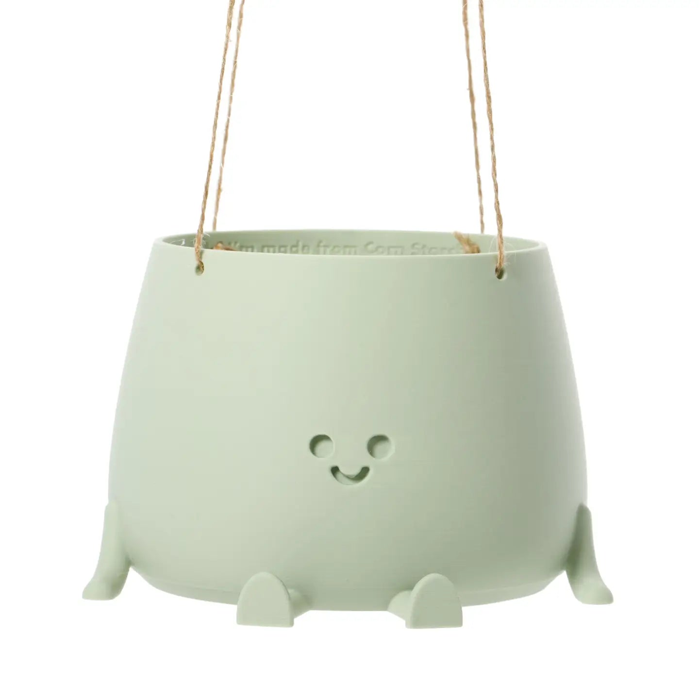 Eco-Elegance: the Sustainable Hanging Happy Pot - Sage