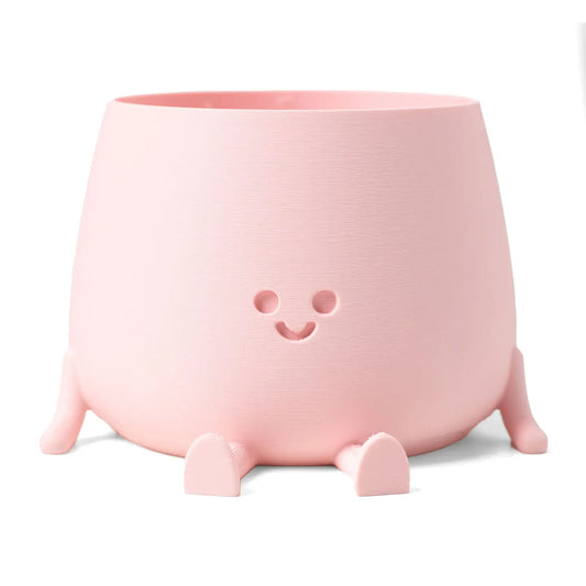 Happy Pot Planter - Peach Pink