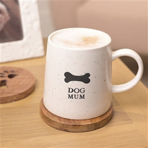 Dog Mum white ceramic mug