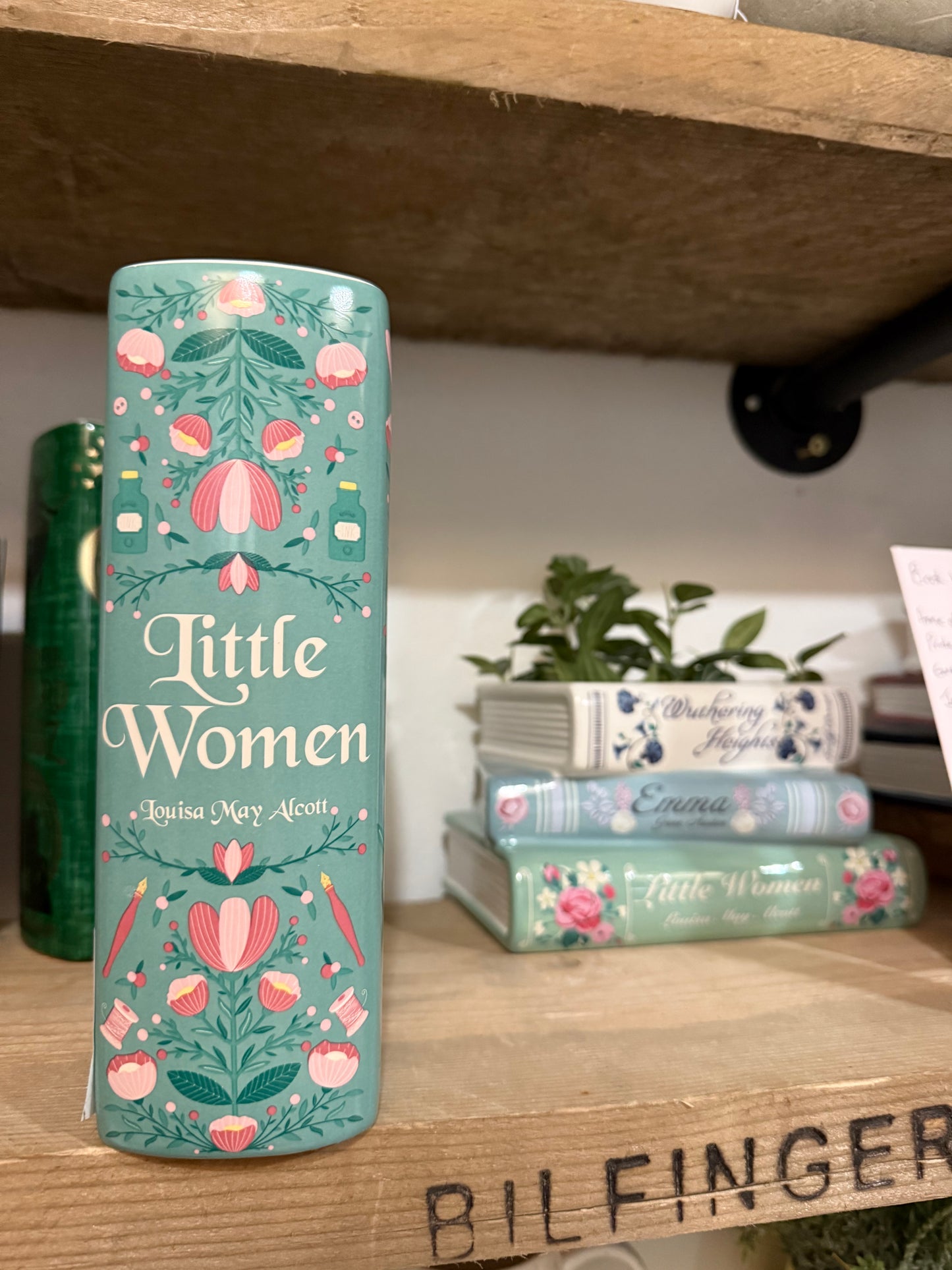 Large Book Vase, Little Women - book lover gift