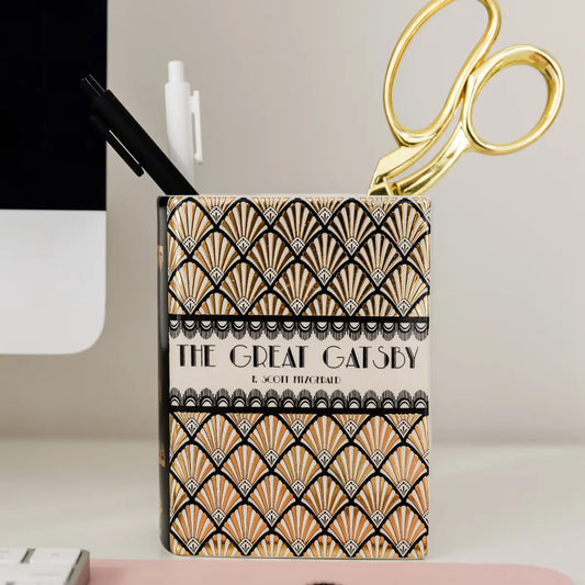 The Great Gatsby book vase - book lover gift