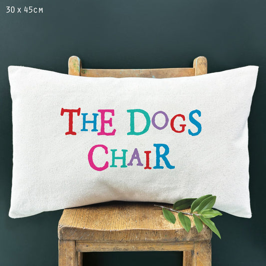 East of India Cushion-The dogs chair