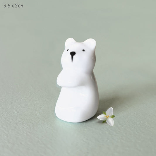 East of India Porcelain bowl charm-Bear