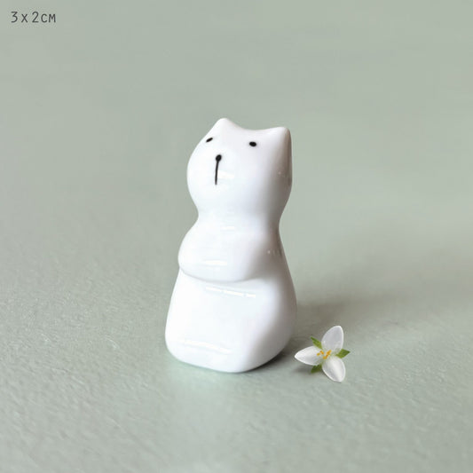 East of Porcelain bowl charm-Cat