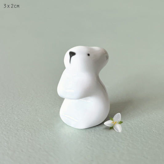 East of India Porcelain bowl charm-Rabbit