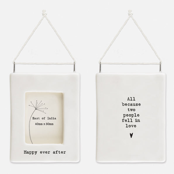 East of India - Mini hanging frame-Happy ever after