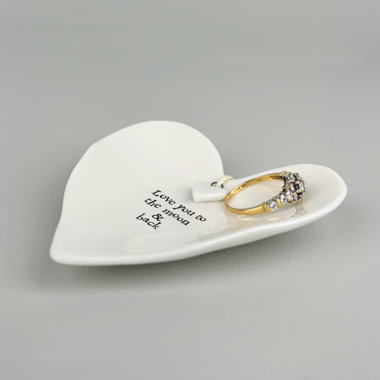 East of India Ring dish-Love you to the moon & back