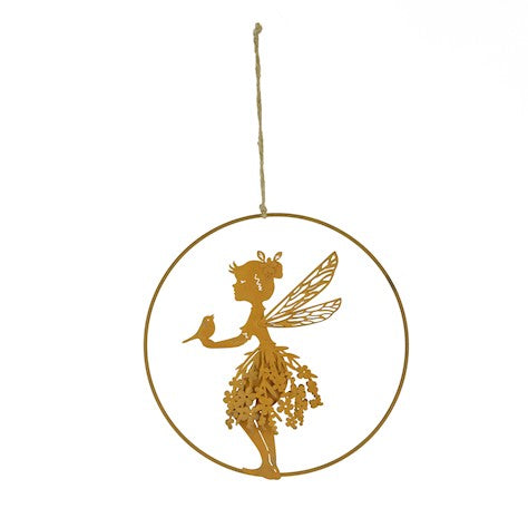 Hanging Rustic Fairy Decoration 20cm